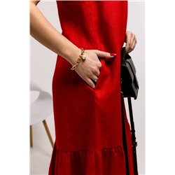 Romgil 122ЛЛТК глубокий_красный, Платье