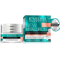 Eveline HYALURON 30+ Крем-эксперт увлажн. п/первых морщин  50мл