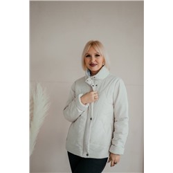 Стильная леди М-684 молочный, Куртка