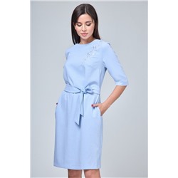 Anelli 1070 бело-голубой, Платье