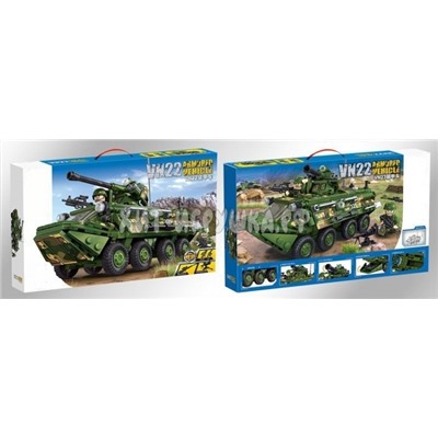 Конструктор Танк 472 дет. 88007, 88007