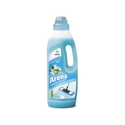 Средство для мытья полов с полирующ. эффектом "Arena" (водная лилия) 1л "grass"