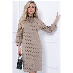 ПЛАТЬЕ РУБЬЕРА (БЕЙЖ ГИРО)