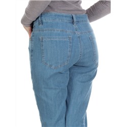 D1003 BLUE Джинсы женские DENIM (75% хлопок, 22% полиэстер 3% спандекс) размер W34