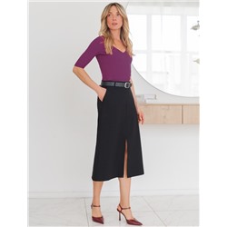 Юбка А-силуэта из джерси