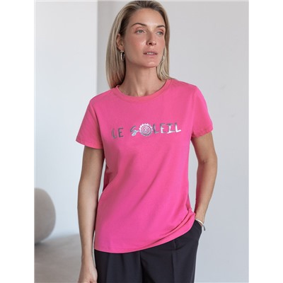 Футболка из 100% хлопка с авторским принтом