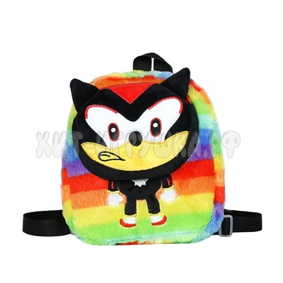 Рюкзак дошкольный пушистый SONIC СОНИК в ассортименте ru_son2, ru_son2, ru_son2-blue, ru_son2-red, ru_son2-yellow, ru_son2-black