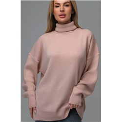 Женский свитер оверсайз с высоким воротом Happyfox