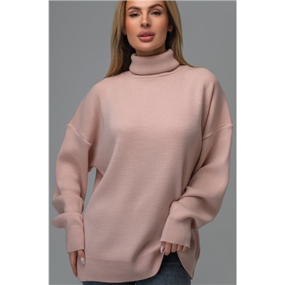 Женский свитер оверсайз с высоким воротом Happyfox