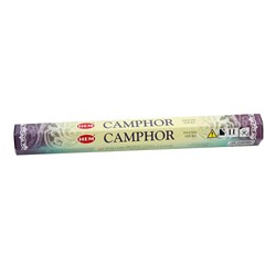 Hem Incense Sticks CAMPHOR (Благовония КАМФОРА, Хем), уп. 20 палочек.