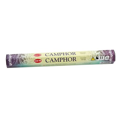 Hem Incense Sticks CAMPHOR (Благовония КАМФОРА, Хем), уп. 20 палочек.