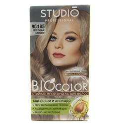 STUDIO  BIOCOLOR Крем-краска стойкая 90.105 пепельный блондин