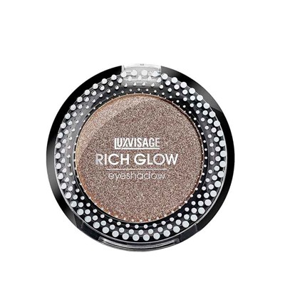 Тени компактные для век LUXVISAGE RICH GLOW 2 г 8 тон