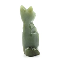 Кошка из нефрита светлого 35*33*95мм, 160г