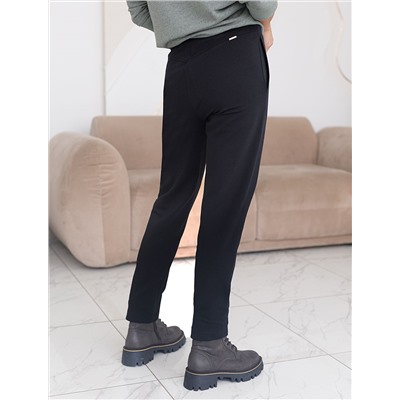 Брюки из эластичного футера