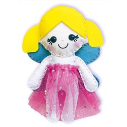 Мягкая игрушка из фетра «Феечка» своими руками