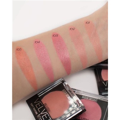 Румяна для лица Velvet Touch