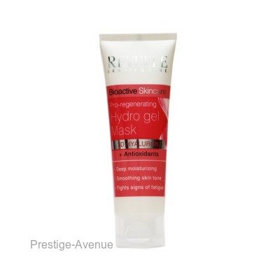 Revuele Bioactive Skincare Про-регенерирующая гидрогелевая маска для лица глубокое увлажнение 80мл