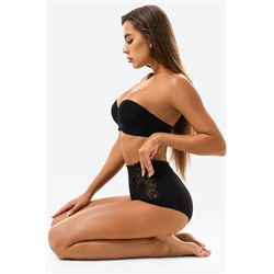 Женские кружевные трусы с высокой посадкой 3шт. Happyfox