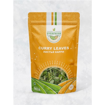 CURRY LEAVES, Everfresh (ЛИСТЬЯ КАРРИ, Эверфреш), 20 г.