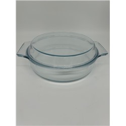 Форма для запекания с крышкой круглая 1.5 л (8 шт)