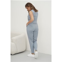 Fantazia Mod 4460 голубой, Брюки,  Жакет,  Жилет