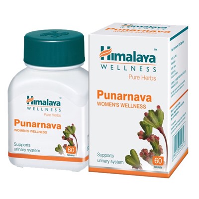 PUNARNAVA Urinary Wellness Himalaya (ПУНАРНАВА, Лечение мочеполовой системы, Хималая), 60 таб.