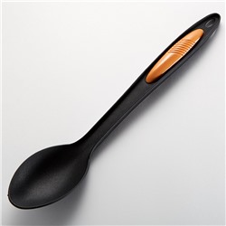 Ложка поварская 34 см BE-1651Y "Comfort orange" черная с оранжевым