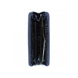 Портмоне женское Premier-S-40 н/к,  3 отд,  9 карм,  бирюза аллигатор (61)  208449
