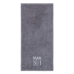 Полотенце махровое "Man №1" 30х60 см, 100% хлопок 340г/м2