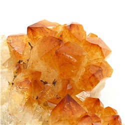 Друза цитрин 68*45*40мм, 120-129г, (S)