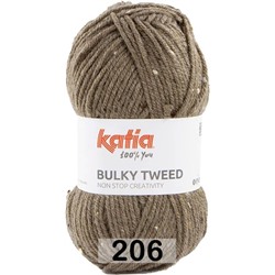 Пряжа Katia BULKY TWEED