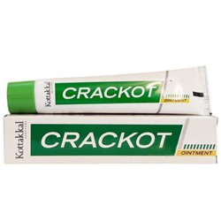 CRACKOT Ointment, Kottakkal (КРЕКОТ заживляющая мазь от трещин, Коттаккал), 25 г. - СРОК ГОДНОСТИ ДО 31 МАЯ 2025 ГОДА