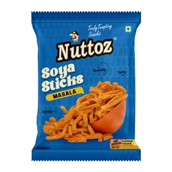 Soya Sticks MASALA, Nuttoz (Соевые палочки МАСАЛА, Наттоз), 150 г.