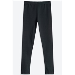 Теплые лосины из футера двухнитки с начесом для девочки Happyfox