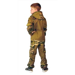 Костюм детский "Горка-5" летний палатка 235 г/м2  хаки 100% хлопок/тк.Грета "Мультикам"