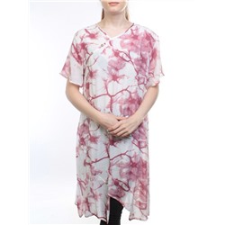 19066 Туника удлиненная женская (95% хлопок, 5% спандекс) размер 56