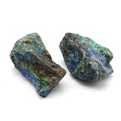 Азурмалахит камень 60*48*35мм, 120-129г