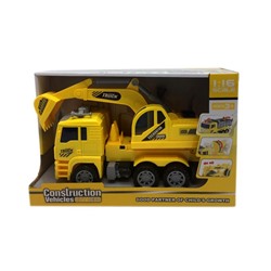 Экскватор (инерцион.) подвижн.элементы 31*20см / коробка 661-3С