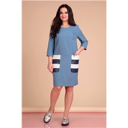 Liona Style 623 голубой, Платье
