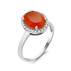 Кольцо из серебра сердолик, Джайв