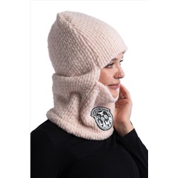 БАЛАКЛАВА БУКЛЕ цвет ПУДРА