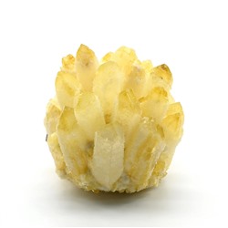 Кристаллическое образование желтого кварца 78*80*82мм, 480г.