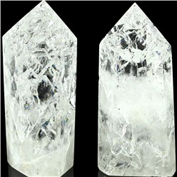 Кристалл из сахарного кварца "Карандаш" 21*26*65мм, 60-69г