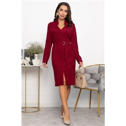 Платье Классическая грация (вишневое) П13666-19М