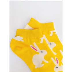 Короткие носки р. 37-44 "Summer" Кролики