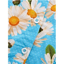 Платье UD 7694 голуб/ромашки