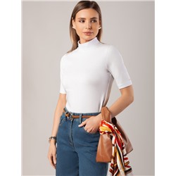 Водолазка из премиального хлопка с эластаном