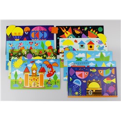 Магнитная игра «Мозаика с заданиями» (16 карточек)