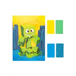 Аппликация для детей «Слаймер» (4 цвета, 200 элементов)